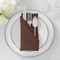 Lann's Linens Set of 12 Cloth Dinner Napkins, 20-inch Polyester Napkins, Washable and Reusable Fabric for Weddings, Hotels, Restaurants